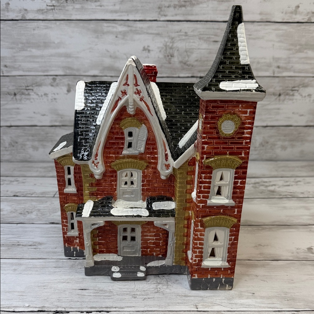DEPARTMENT 56 CHRISTMAS SNOW VILLAGE TURN THE TIME OF CENTURY HOUSE 5004-0